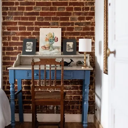 La Maison Bleue, Terrasses Et Vue Panoramique 펜션 르트레포르