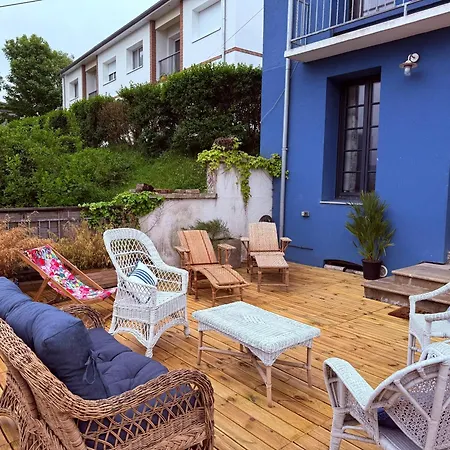 펜션 La Maison Bleue, Terrasses Et Vue Panoramique