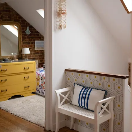 La Maison Bleue, Terrasses Et Vue Panoramique Prázdninový dům Le Tréport