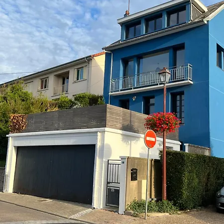 Semesterbostad La Maison Bleue, Terrasses Et Vue Panoramique