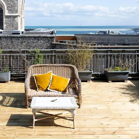 La Maison Bleue, Terrasses Et Vue Panoramique * Le Tréport