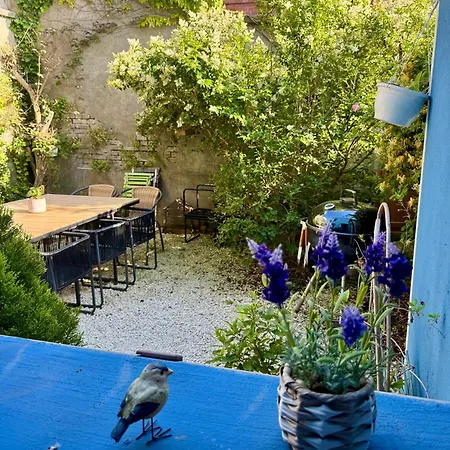 La Maison Bleue, Terrasses Et Vue Panoramique Semesterbostad Le Tréport